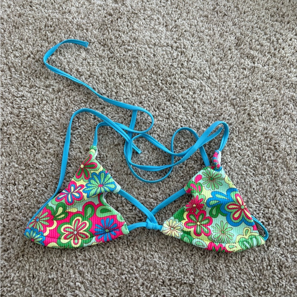 Brand New Floral Bikini Top